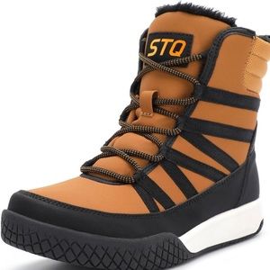 Lightweight winter ankle boots